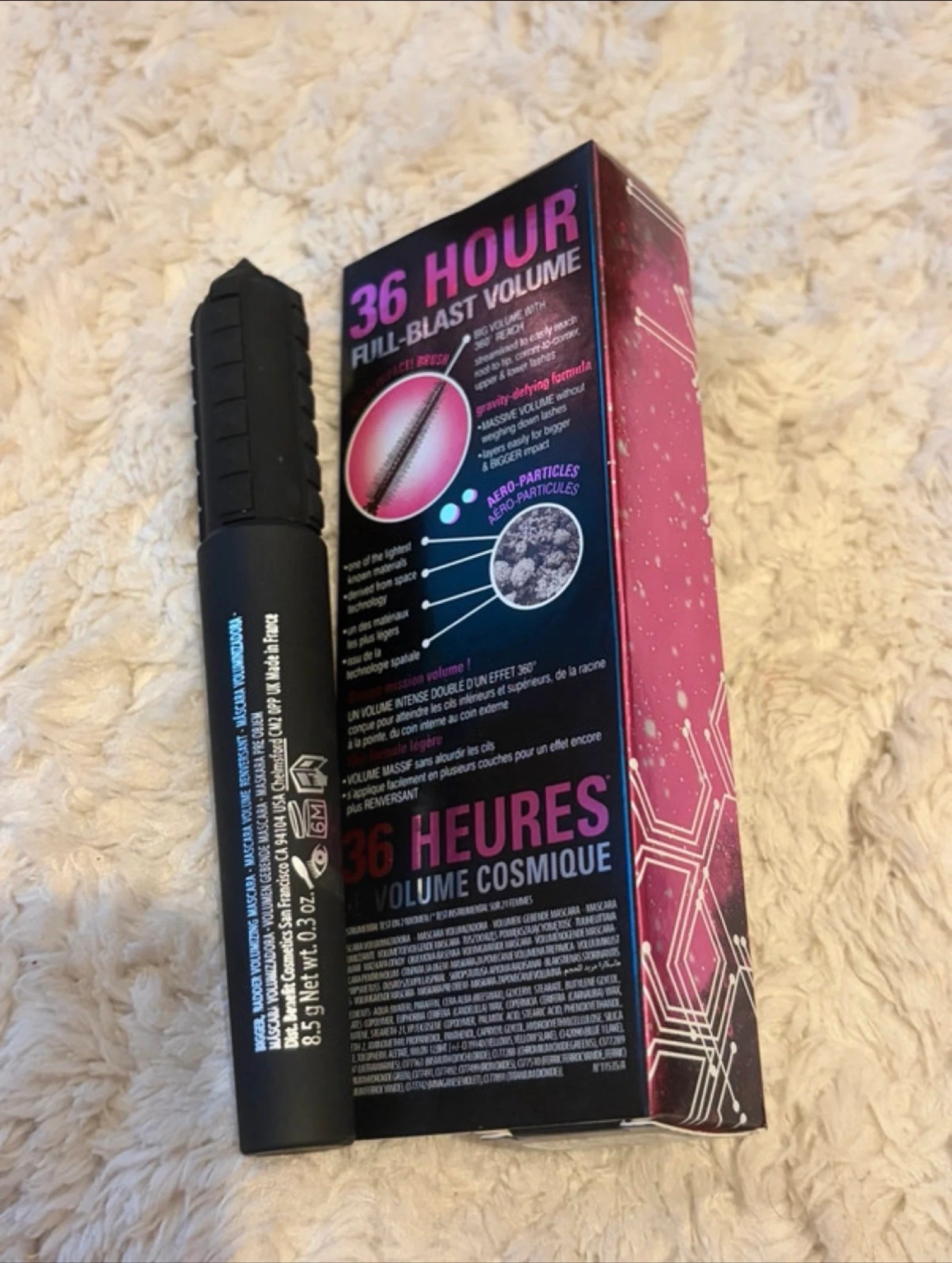 Máscara negra gran formato bad gal benefit nueva nunca usada – photo 2